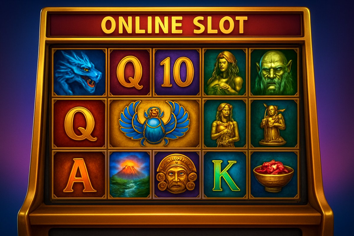 Ilustrasi Slot Gacor Terbaru 2026: Game Online dengan Tema Unik
