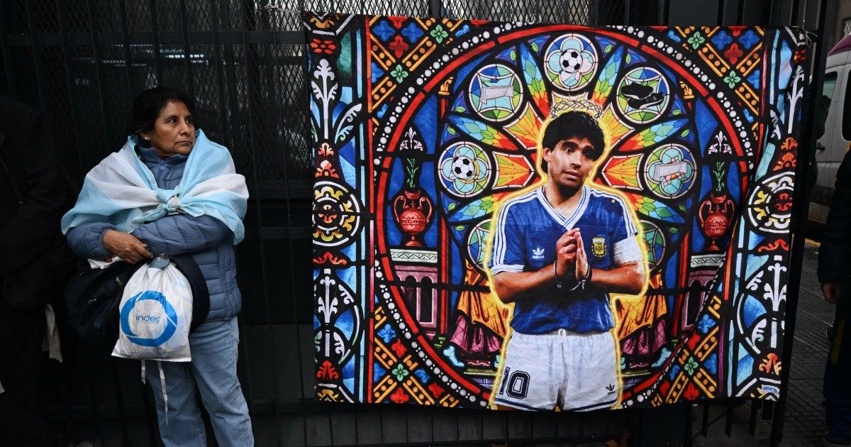 Kondisi terakhir Diego Maradona sebelum meninggal dunia