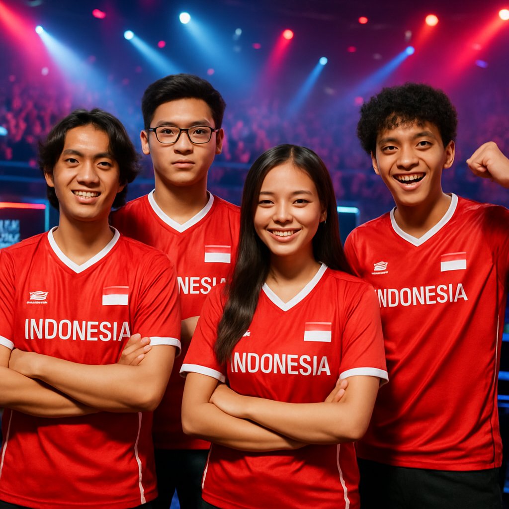 Ilustrasi Daftar Atlet Esports Indonesia di Asian Games 2026 Zeusbola